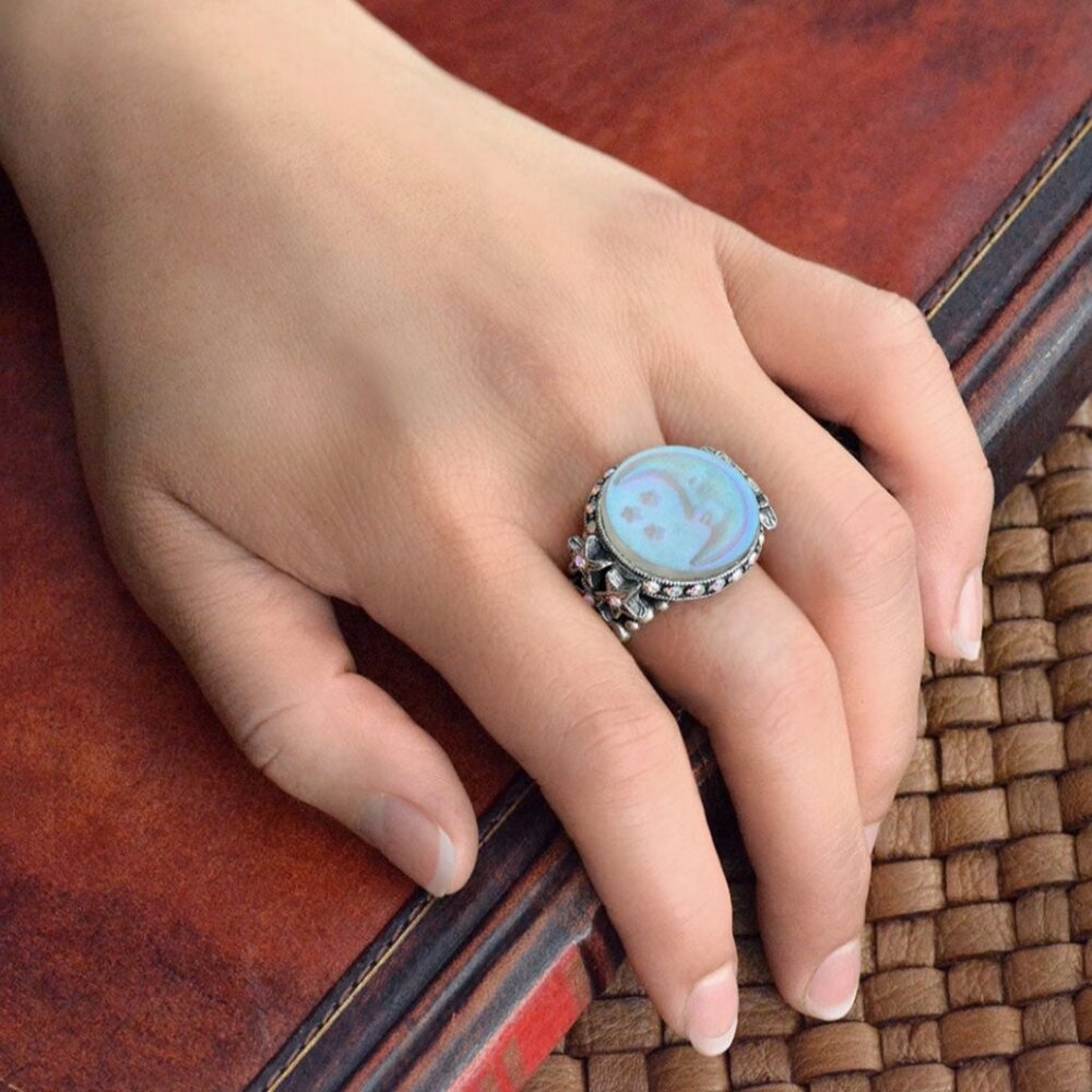 Aurora Moon Ring - Picture 2 of 7